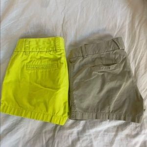 J-Crew chino shorts bundle